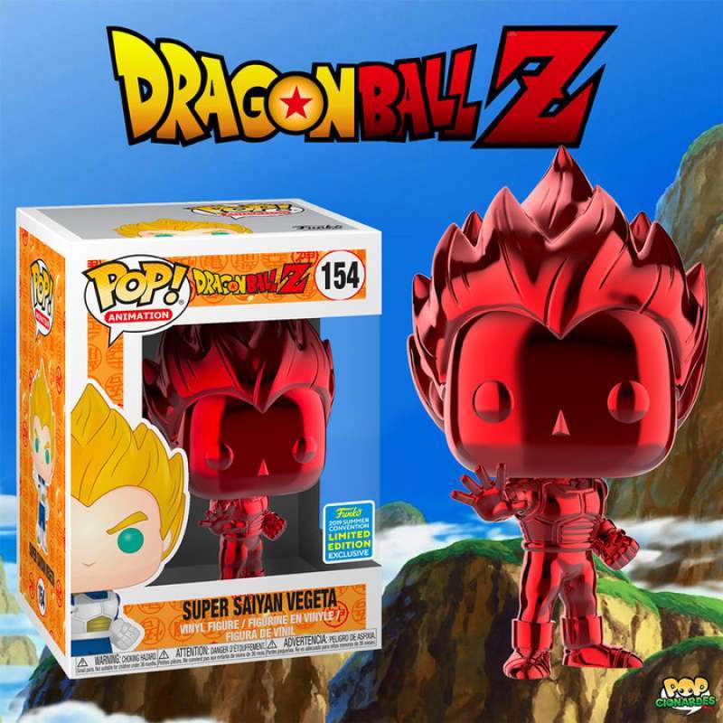 Vegeta red chrome pop sales