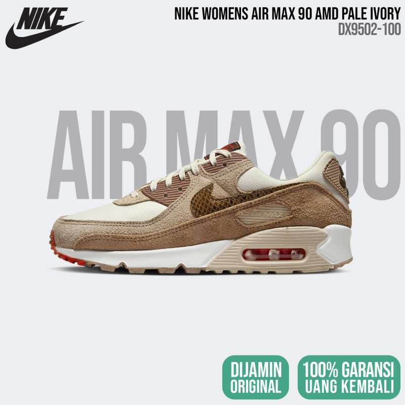 Promo Nike Air Max 90 AMD DX9502 100 Pale Ivory Womens Original