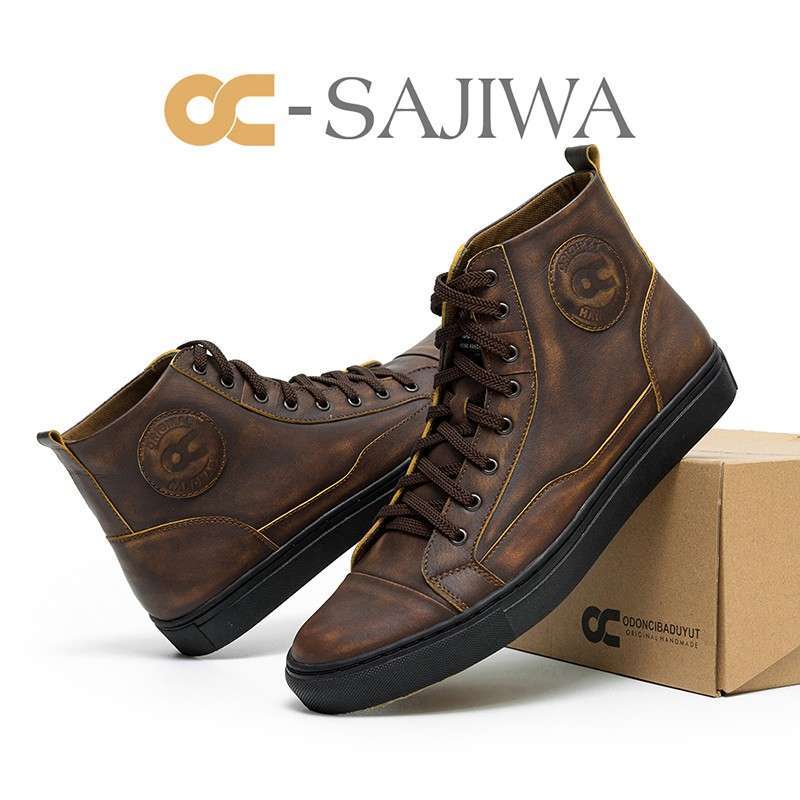 EXCECUTIVICE SNEAKERS KULIT SEPATU PRIA SEPATU SNEAKERS KULIT ORIGINAL CIBADUYUT