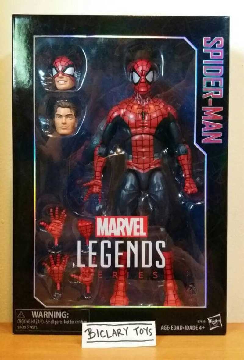 Promo ASLI Marvel Legends Spiderman Spider Man 12 Inch Hot Toys