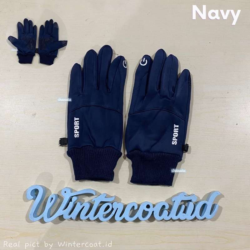 Promo Sarung Tangan Pria Winter Gloves Men Import Hangat Thermal