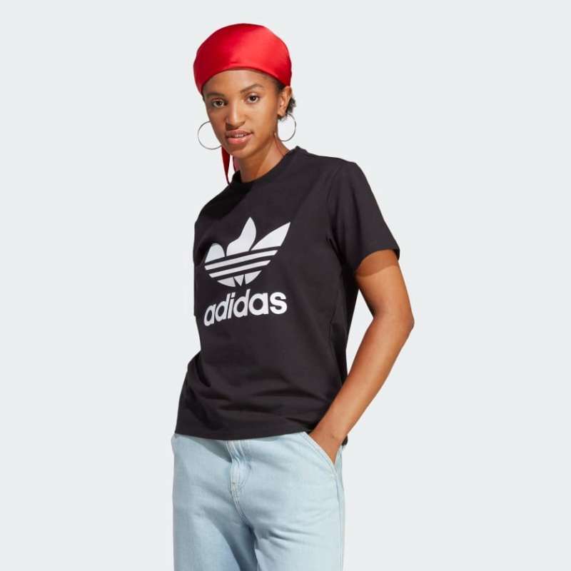 Promo KAOS WANITA ADIDAS TREFOIL TEE IB7421 20232 Diskon 10 di