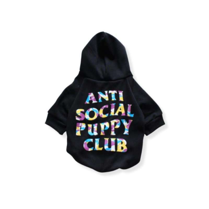 Anti social social hotsell pup hoodie