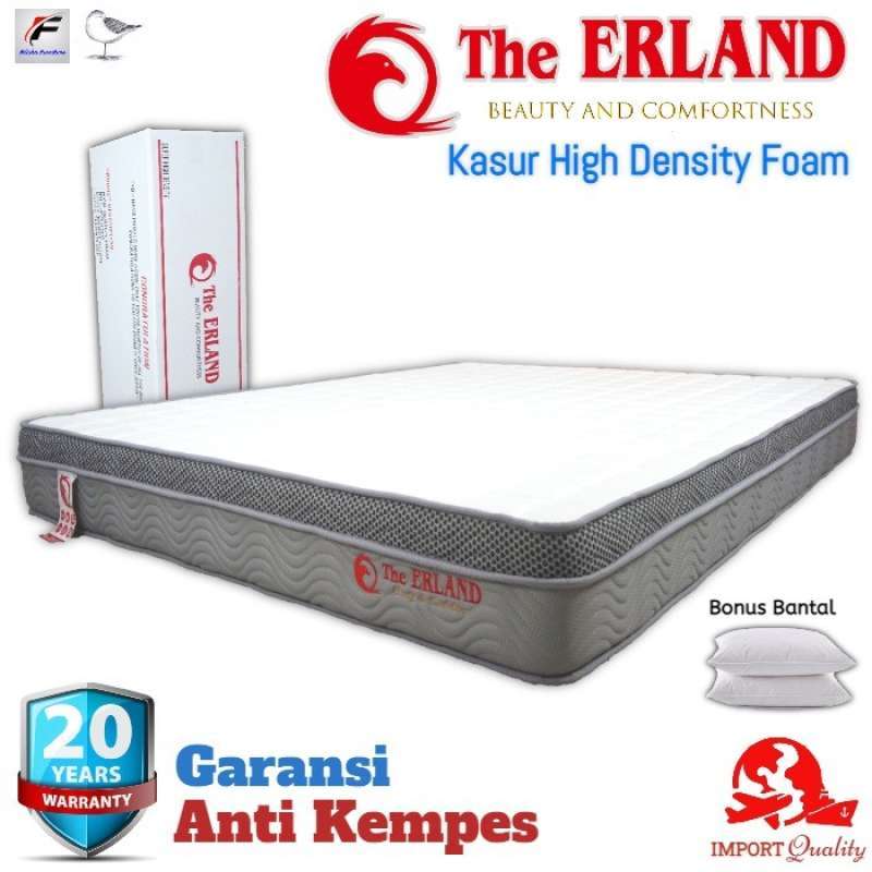 Promo Kasur In Box The Erland Plush Top High Density Foam Diskon 23% Di  Seller Intelino Store - Rawamangun, Kota Jakarta Timur | Blibli