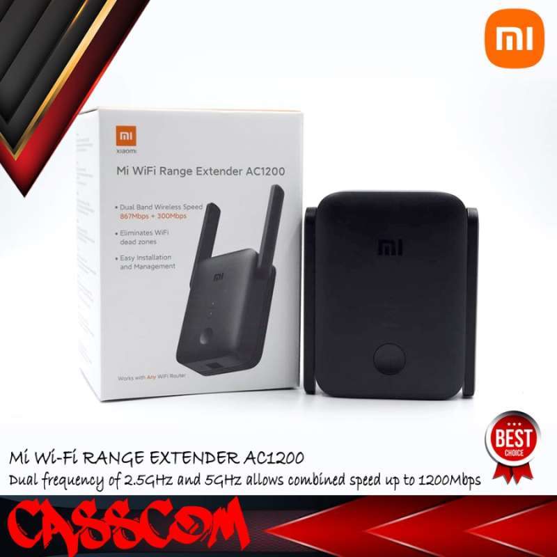 Xiaomi Mi Wi Fi Range Extender Ac 1200, Wireless Dual Band 867Mbps