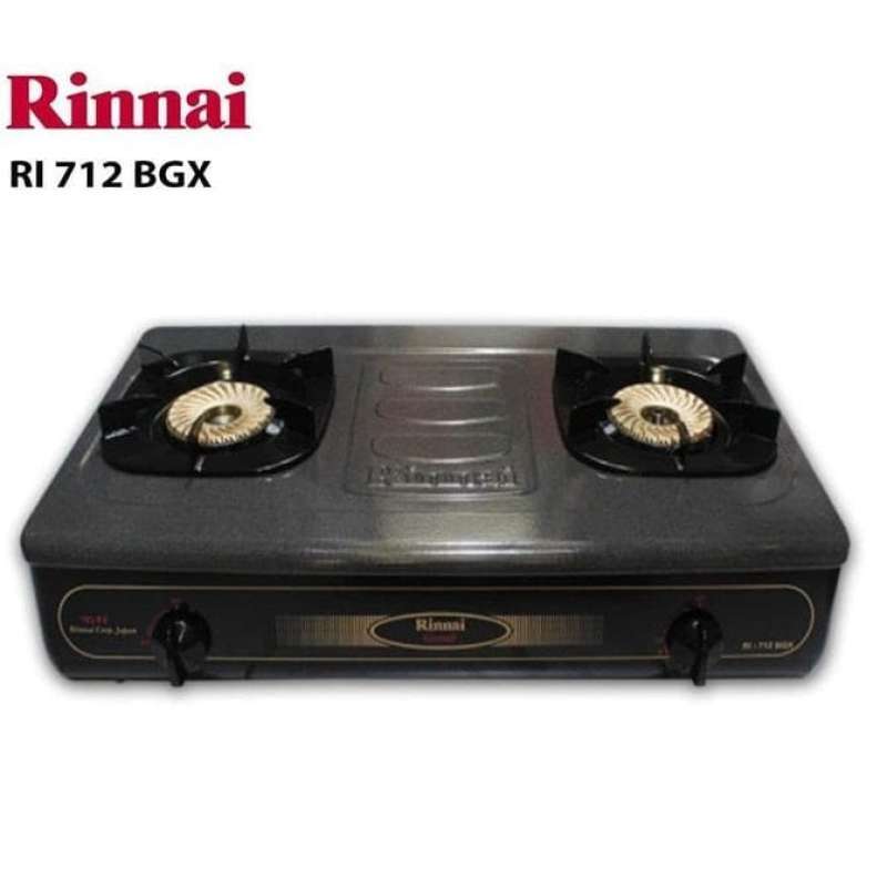 Promo Kompor Rinnai RI 712 BGX - 2 Tungku Diskon 23% di Seller Veera Store  - Kedoya Utara, Kota Jakarta Barat | Blibli