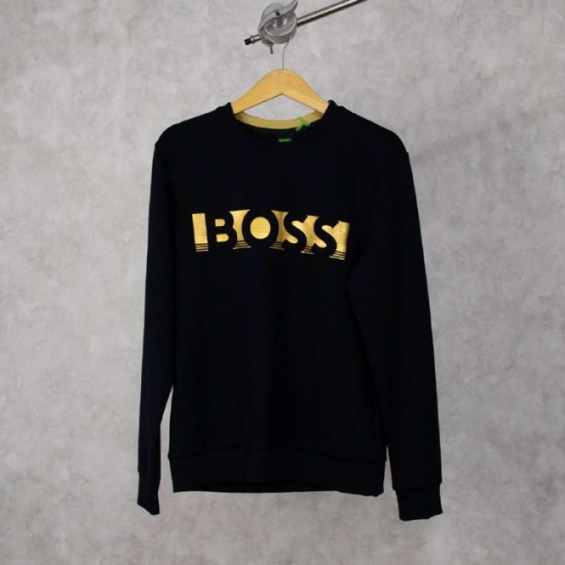 Hugo boss discount gold sweatshirt
