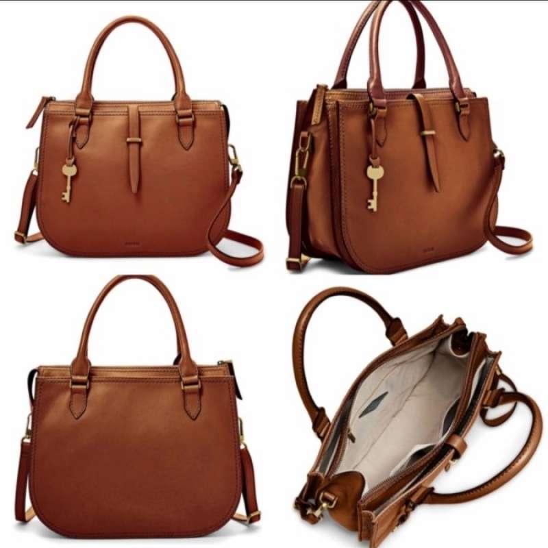 Tas fossil top ryder satchel