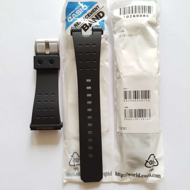 Jual STRAP G-SHOCK G-8100-1 G-8100 Casio Original di Seller Supermart  Market Cengkareng Timur, Kota Jakarta Barat Blibli