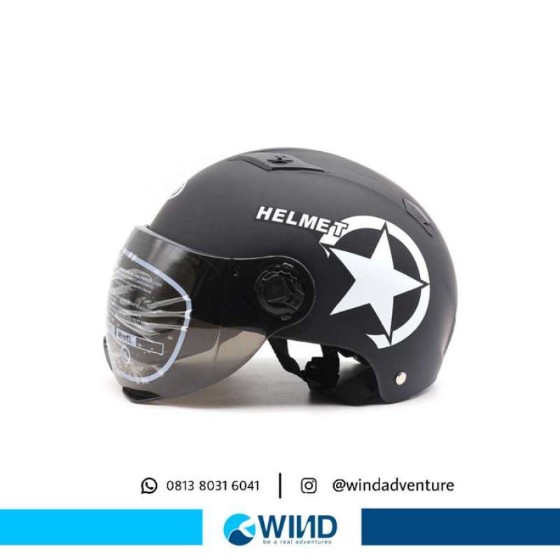 Jual HELM SEPEDA HALF FACE PREMIUM NOT UNITED POLYGON GENIO GIANT