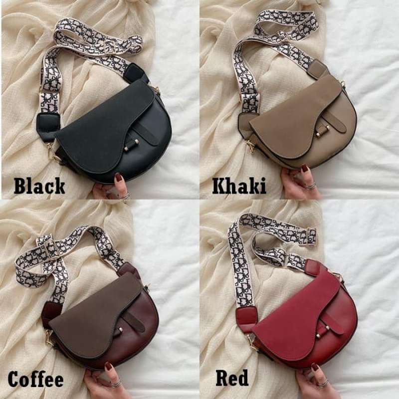 Jual Strap Bag E5028 Tas Selempang Wanita Kekinian Korea Style