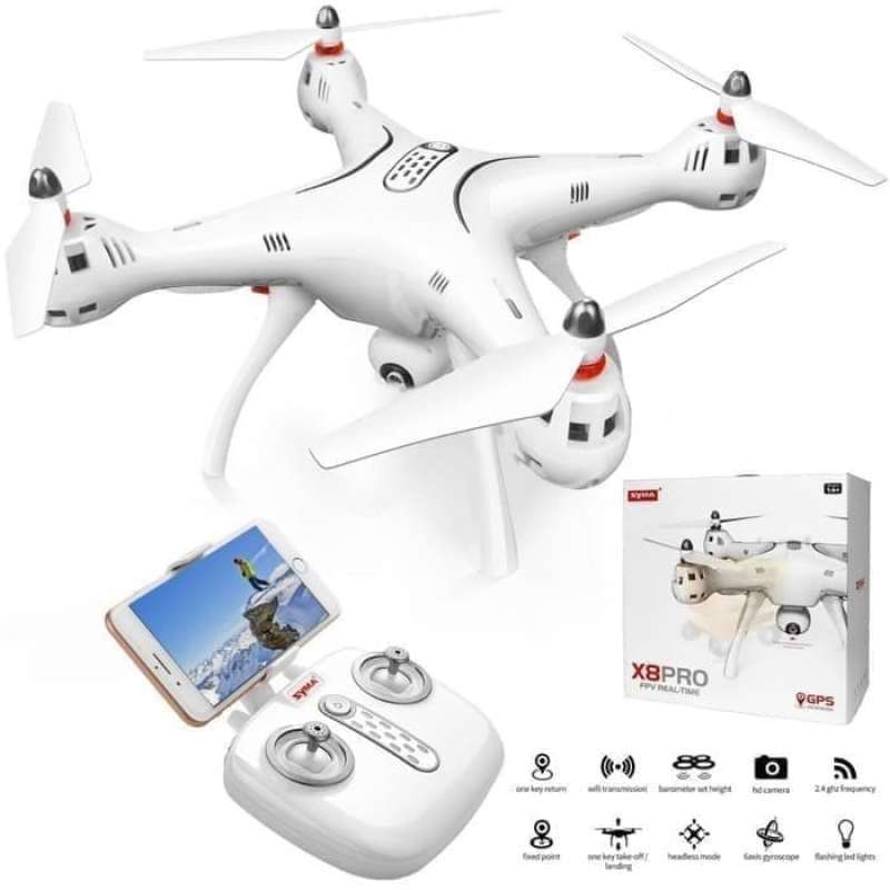 Harga drone syma x8pro outlet gps
