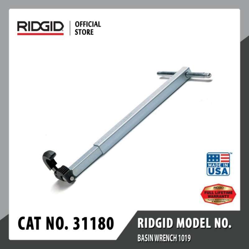 Jual RIDGID Basin Wrench 1019 31180 di Seller Mba Ayu Tugu