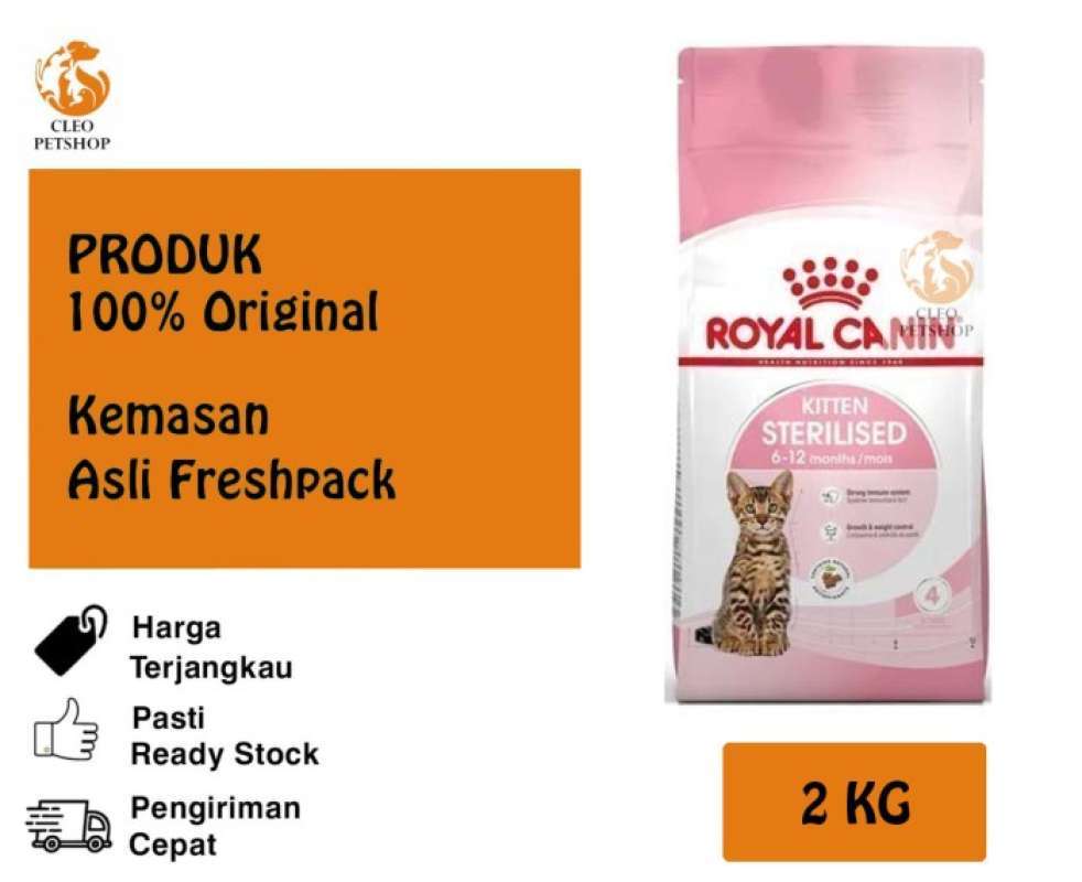 Royal canin kitten sterilised 2kg cheap