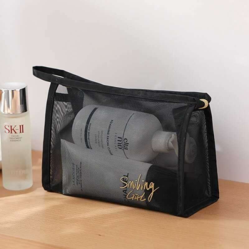 Make up on sale tas transparant