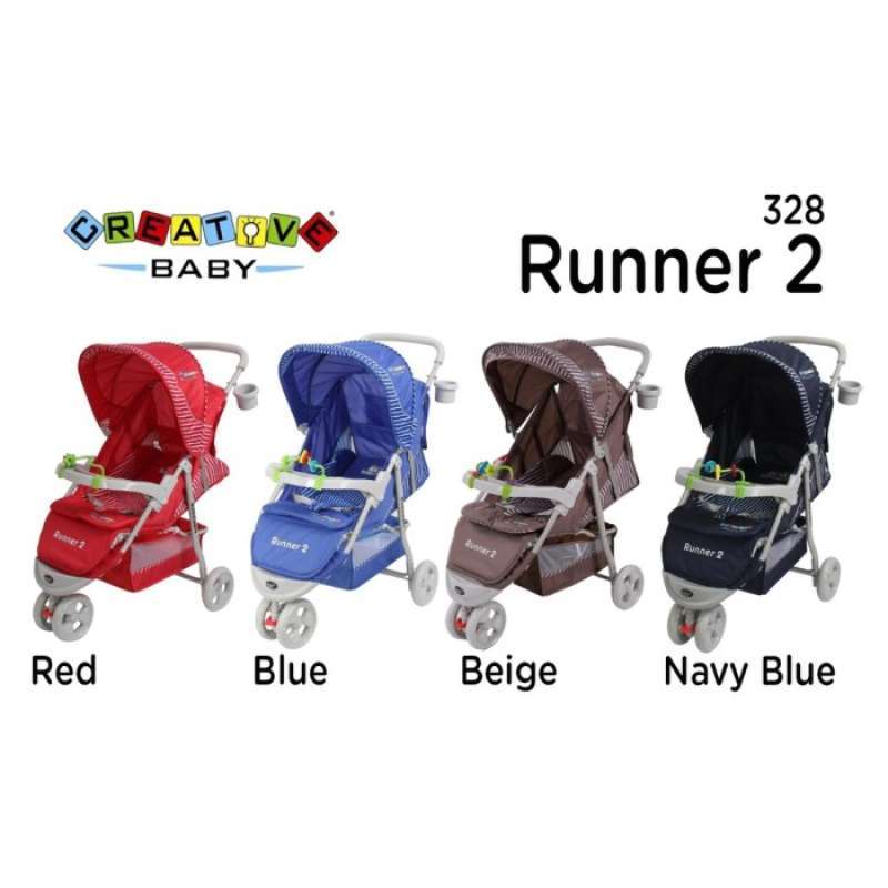 Promo Baby Stroller Creative Baby Classic 218 Diskon 23 di Seller