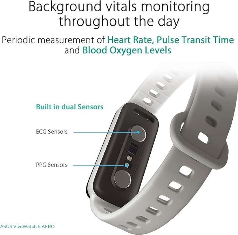 Jual Asus Vivowatch Aero Hc-c05 Smart 24/7 Health Ecg Ppg