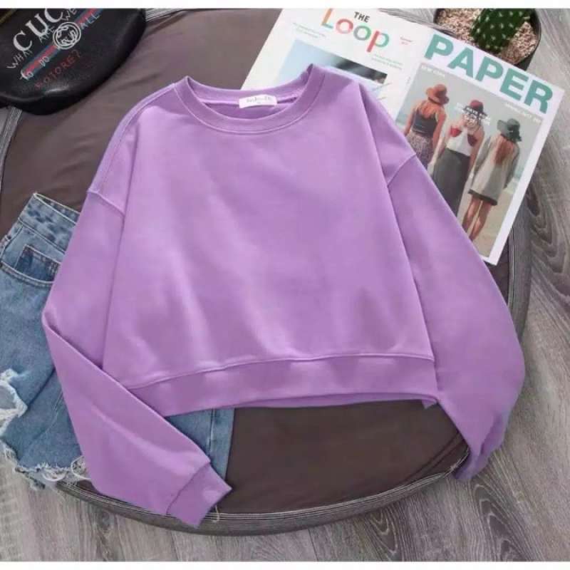 Sweater crop polos store
