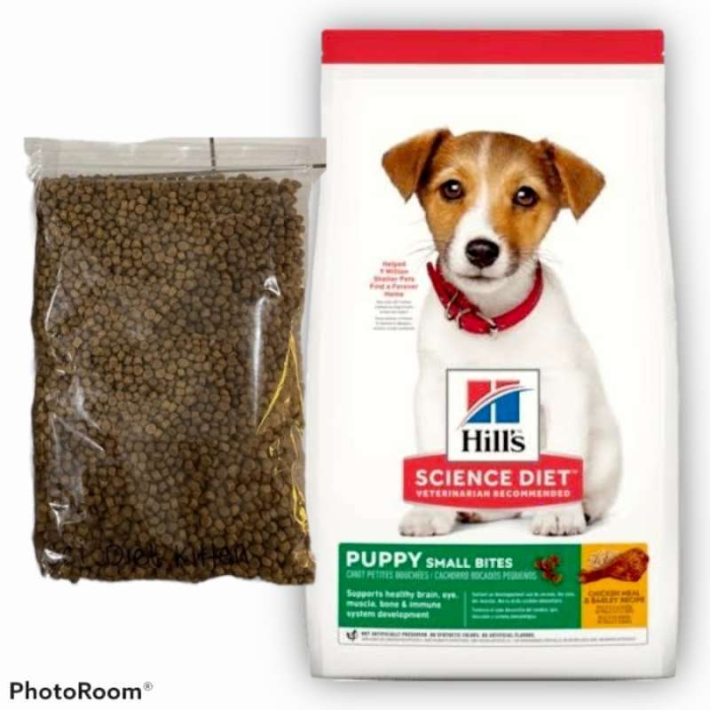 Promo Science Diet Puppy Small Bites Chicken Repack 1 KG Dog Food