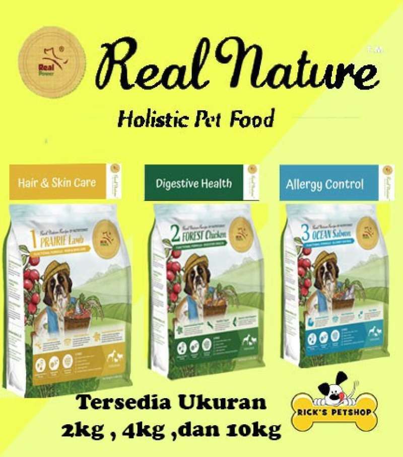 Real nature hot sale dog food