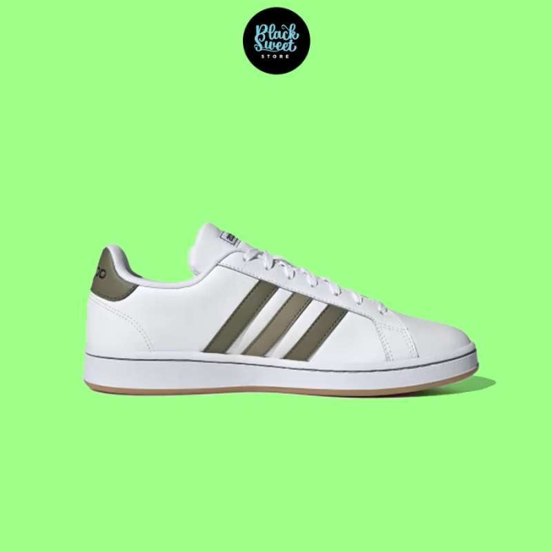 Promo SEPATU SNEAKERS ADIDAS GRAND COURT WHITE H02064 Diskon 67