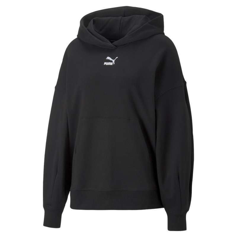 Jual Puma Women Classics Oversized Hoodie TR Black 53568401 XL