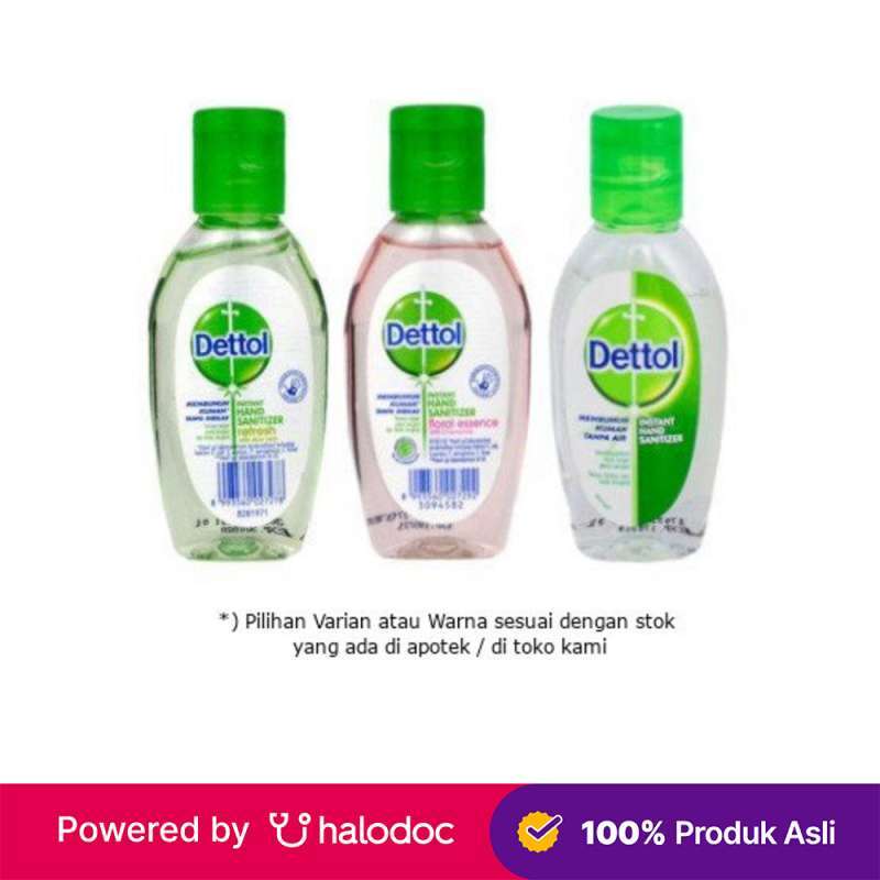 Jual Hand Sanitizer Dettol 50 Ml Harga Grosir Maret 2024 Blibli