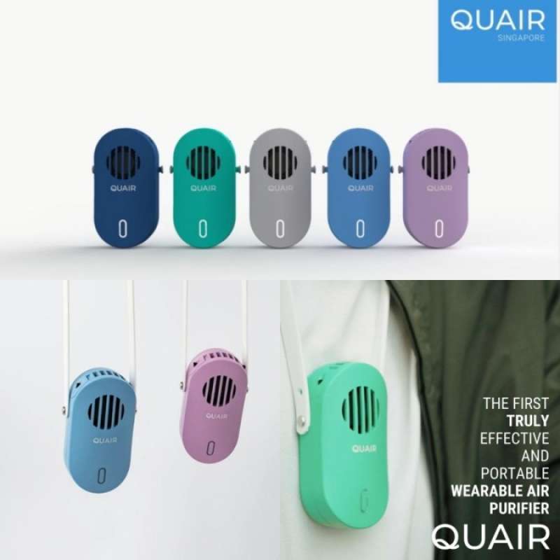 Promo QUAIR Plasma Mini Wearable Cleaner Air Purifier Bipolar