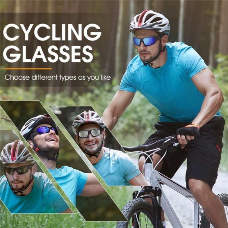 Promo West Biking 140 Kacamata Sepeda Polaris Olahraga Sunglasses