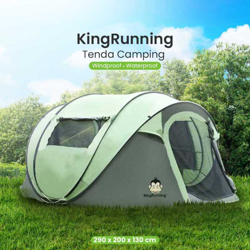 Promo Promo Terbatas !!!!! Kingrunning Tenda Camping Windproof Waterproof -  S-T414 Diskon 23% di Seller Zenoo Store - Duren Tiga, Kota Jakarta Selatan