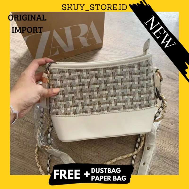 Jual TAS ZARA BRANDED GABRIELLE SLINGBAG NEW ORIGINAL IMPORT