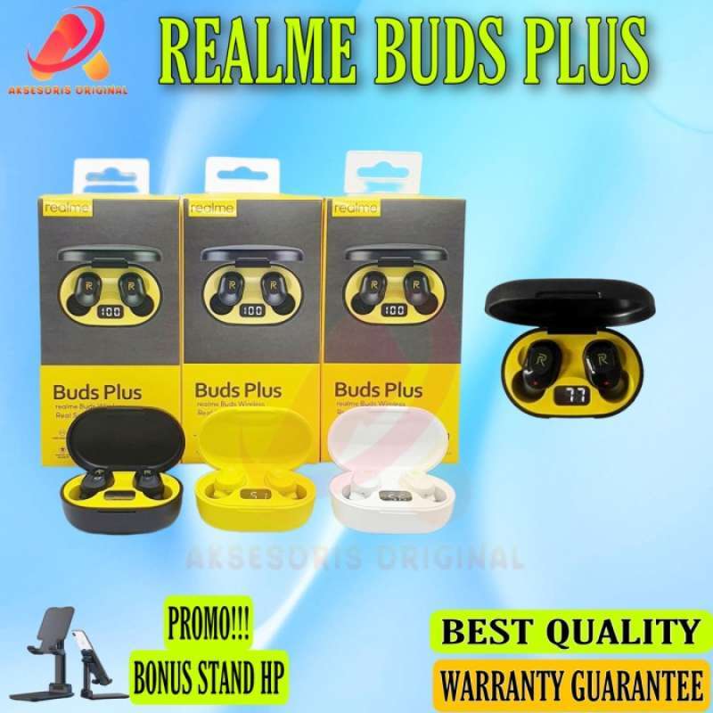 Jual Promo Terbatas Headset Bluetooth Airdots Realme Buds Plus Wireless Earbuds Touch Led Di Seller Xeniel Store Kebon Kacang Kota Jakarta Pusat Blibli