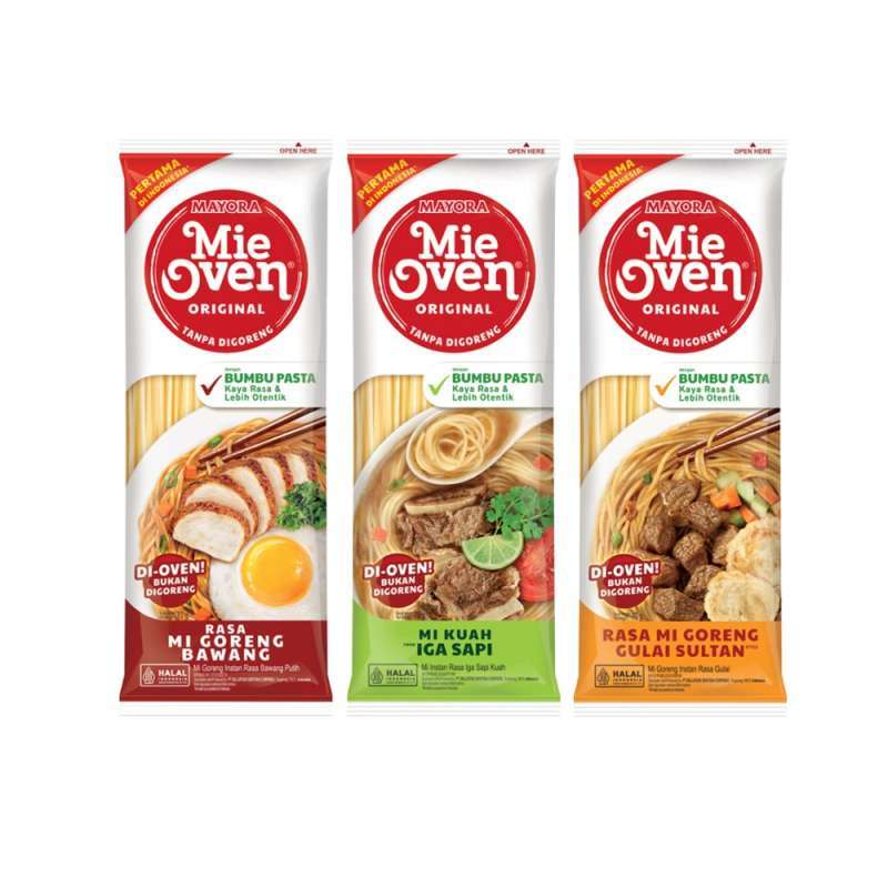 Jual Mie Oven Original Mi Instan Tanpa Goreng 78gr - Goreng Gulai Sultan Di  Seller Aneka Jaya Batang - Kauman, Kab. Batang | Blibli