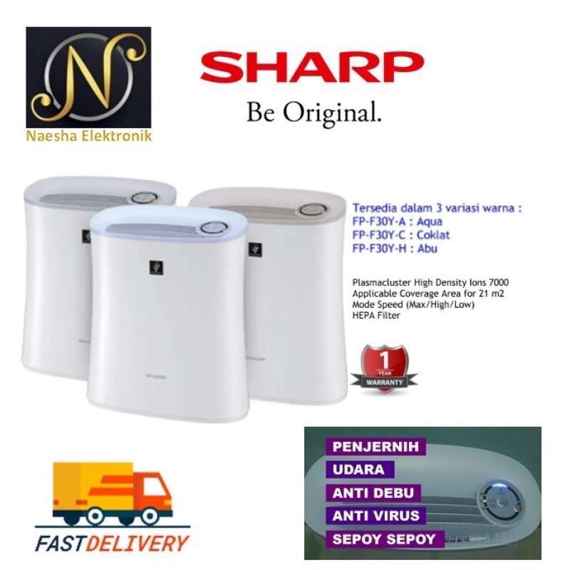 Sharp hepa store air purifier 21m2