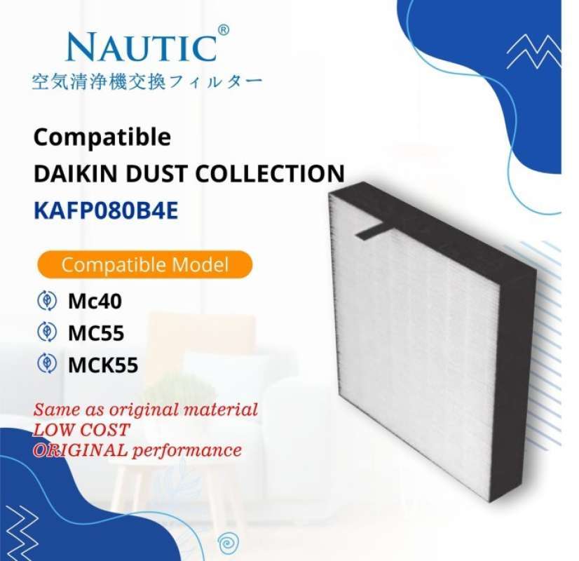 Promo Hepa Filter Daikin Mc40 Mc55 Mck55 Kafp080B4E Replacement
