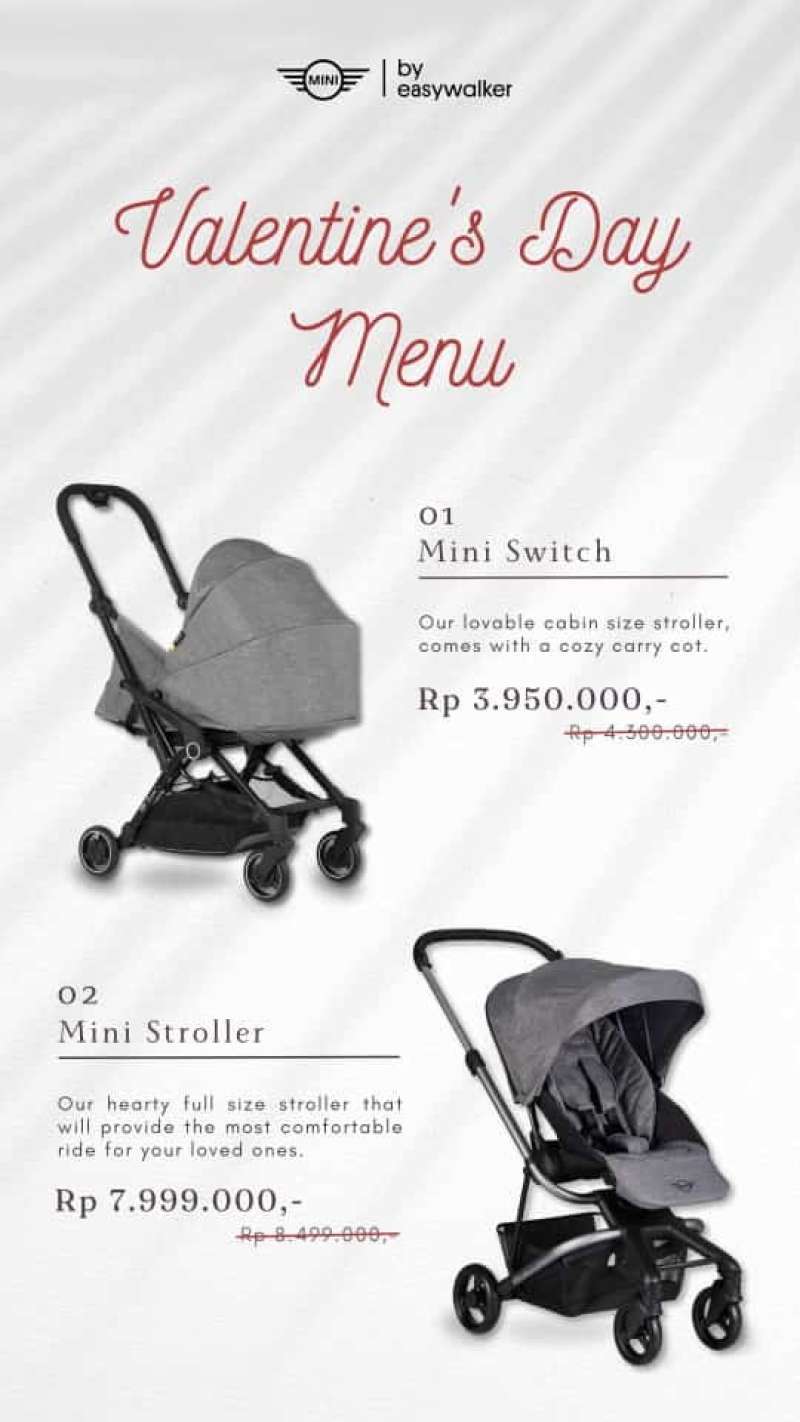 Promo Easywalker MINI Stroller stroller bayi kereta dorong