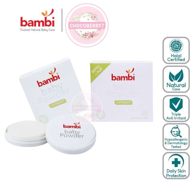 Bedak compact johnson sales baby