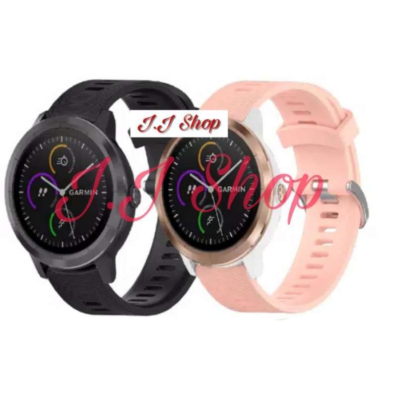 Promo STRAP SILIKON WATCH BAND GARMIN VIVO ACTIVE 3 MUSIC TALI JAM