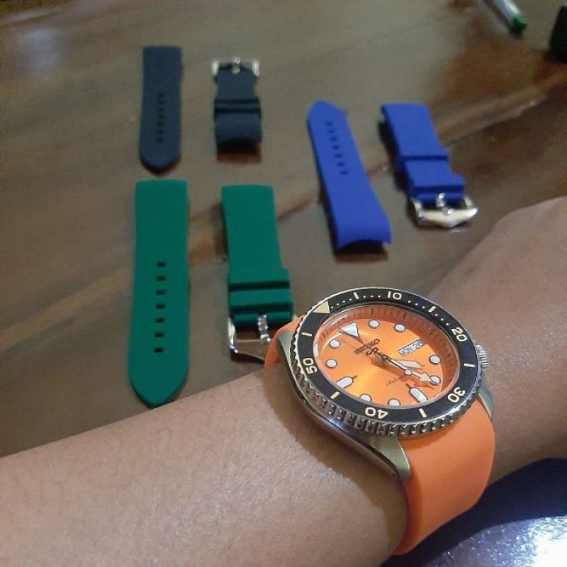 Strap rubber online jam tangan