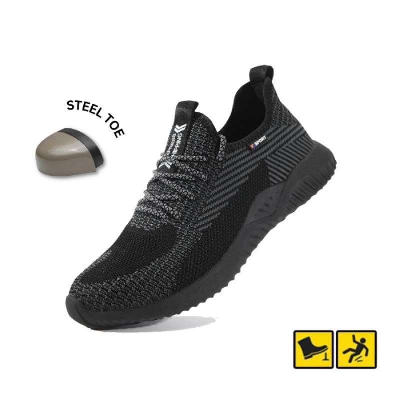 Sepatu safety sneakers best sale