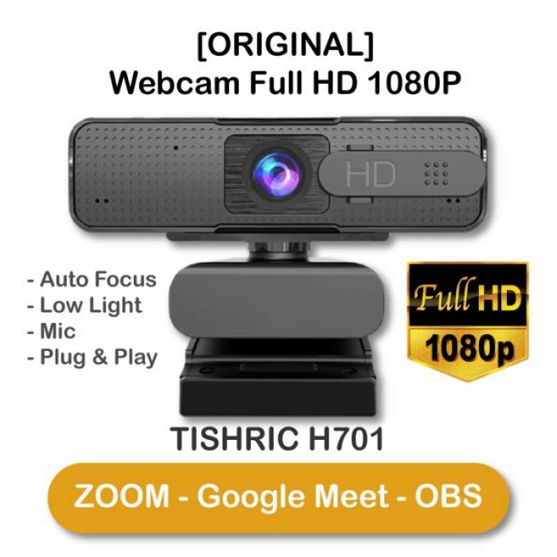 Promo Webcam Autofocus 1080p Full HD PC Laptop Camera Zoom Gaming