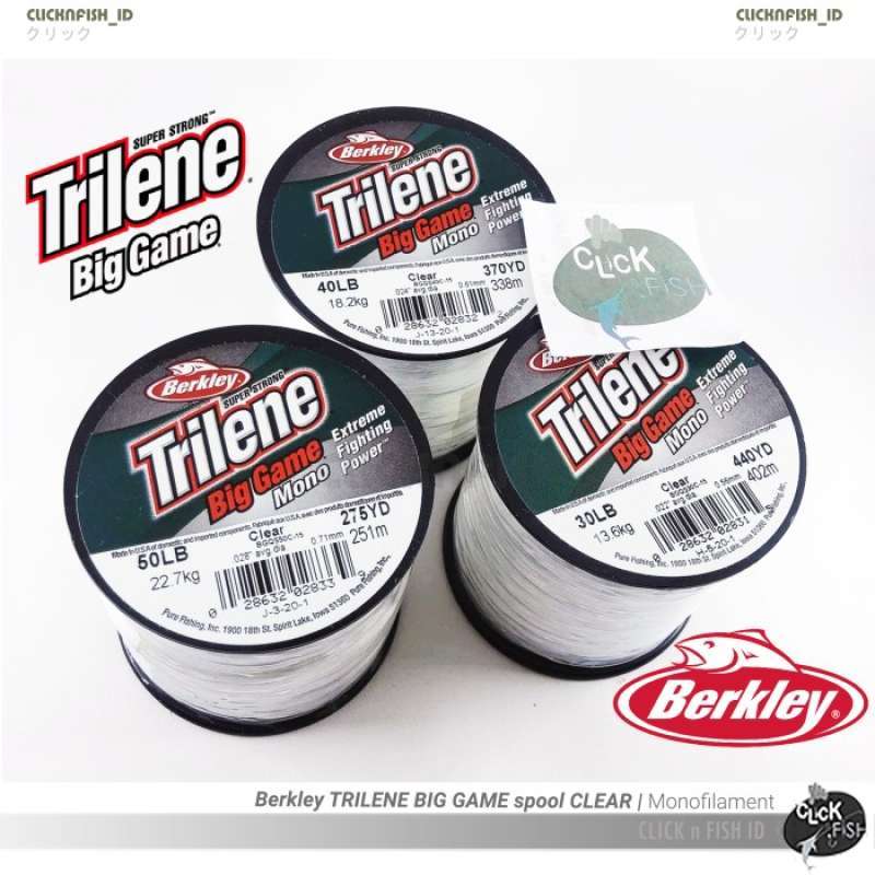 Berkley Trilene | Big Game Mono Clear 440yds 30lb