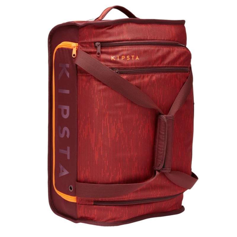Promo Kipsta Koper Olahraga 30L Merah Hitam Decathlon 8560669