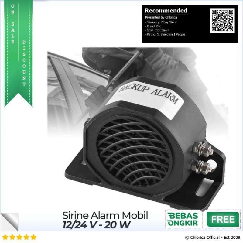 Speaker clearance alarm mobil