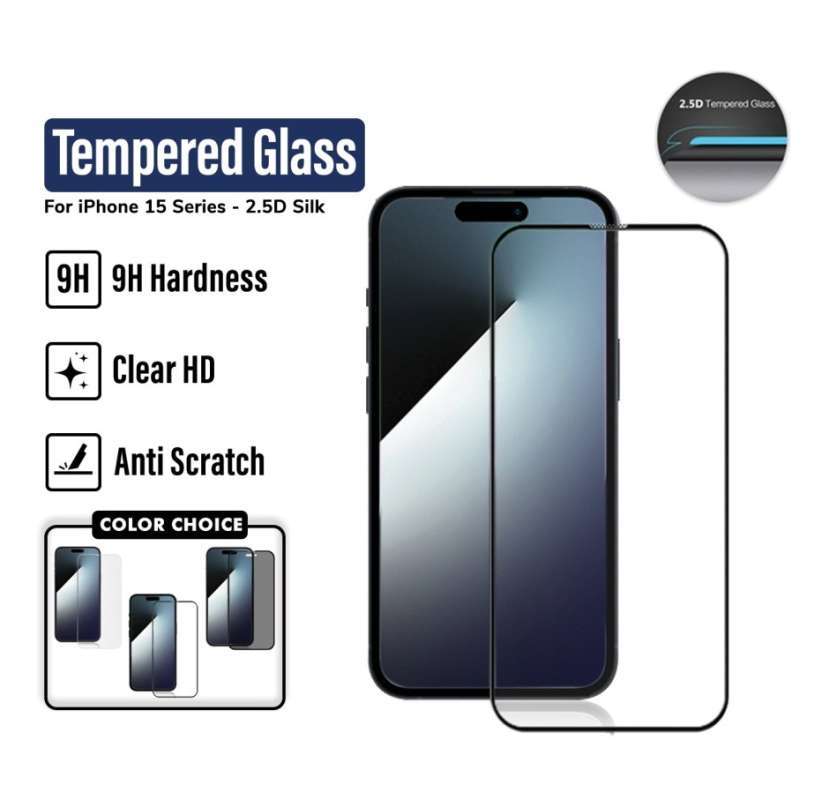 For iPhone 15 Pro Max /Plus CP+PRO HD 0.3MM Full Coverage Tempered Glass  Film, film iphone 15 pro max 
