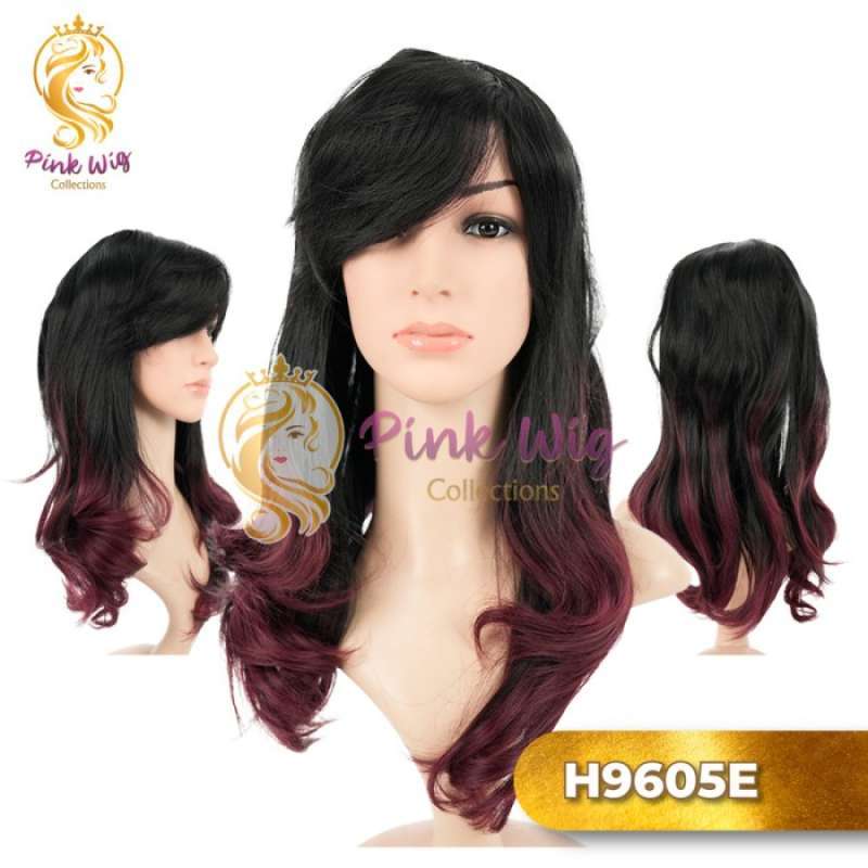 Jual Wig Rambut Palsu Ombre Model Panjang H9605e Pink Wig Di Seller Wukong Store Kebon Kacang Kota Jakarta Pusat Blibli