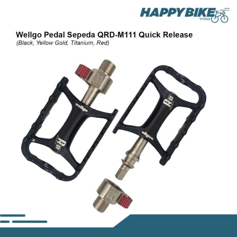 Promo Terbaik Wellgo Pedal Sepeda Qrd 111 Bicycle Pedal Quick