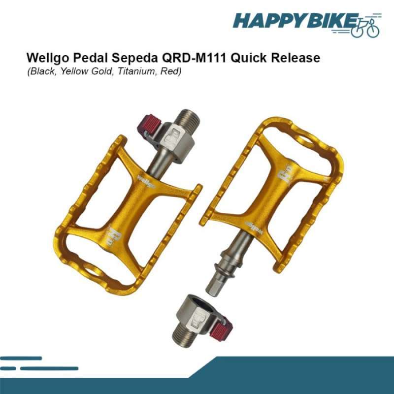 Promo Terbaik Wellgo Pedal Sepeda Qrd 111 Bicycle Pedal Quick