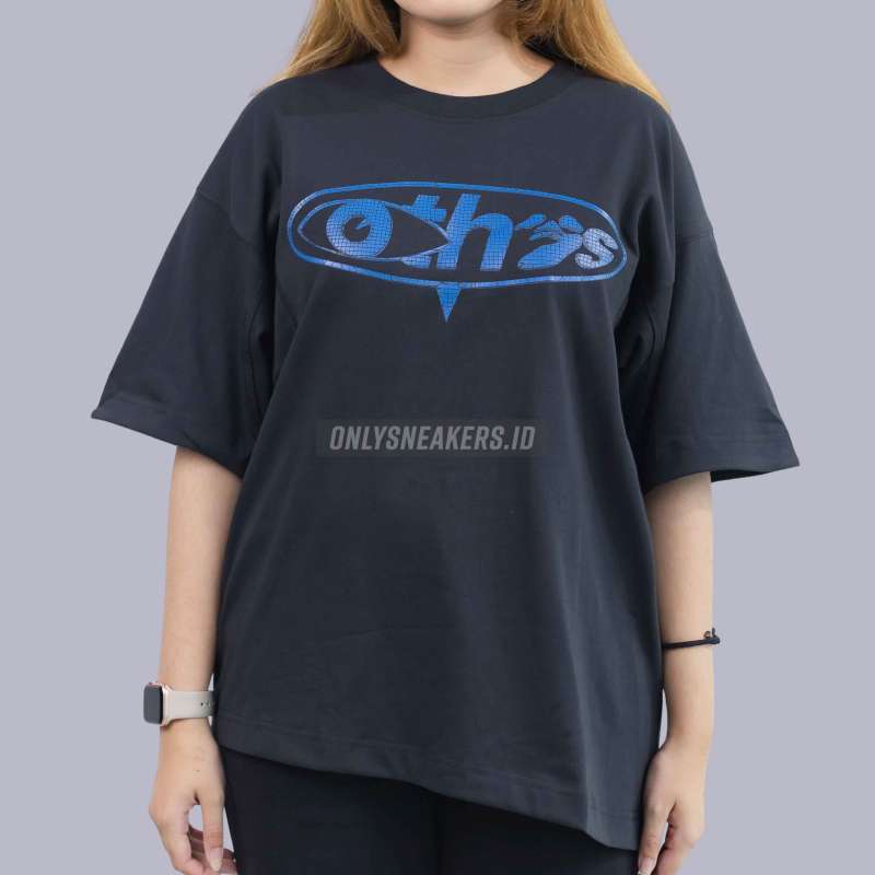 Jual Off White X Nike Graphic 005 Black Tee (100% Authentic