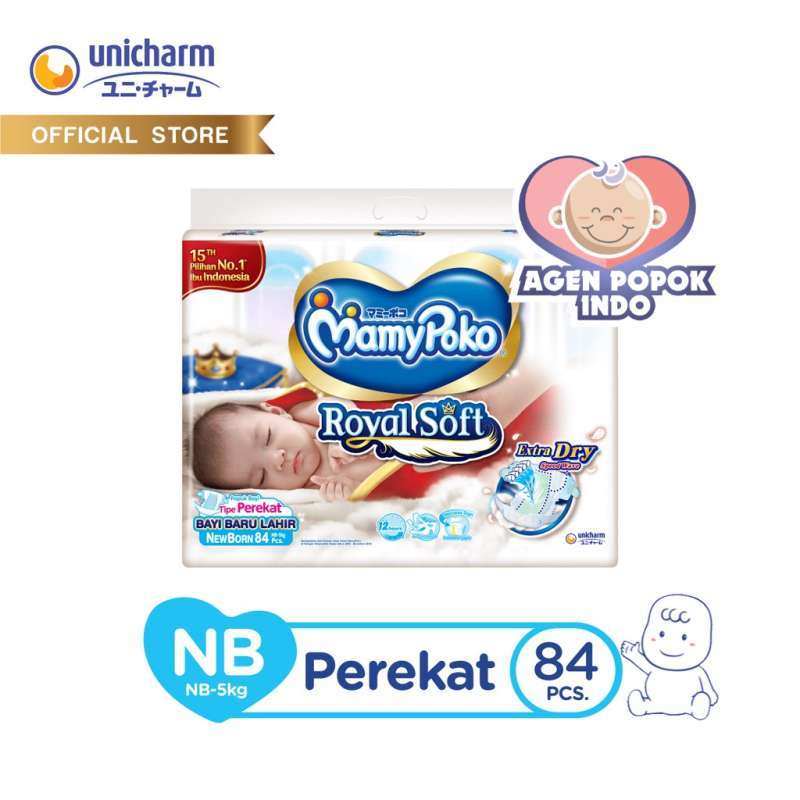 Harga diapers sale mamy poko newborn